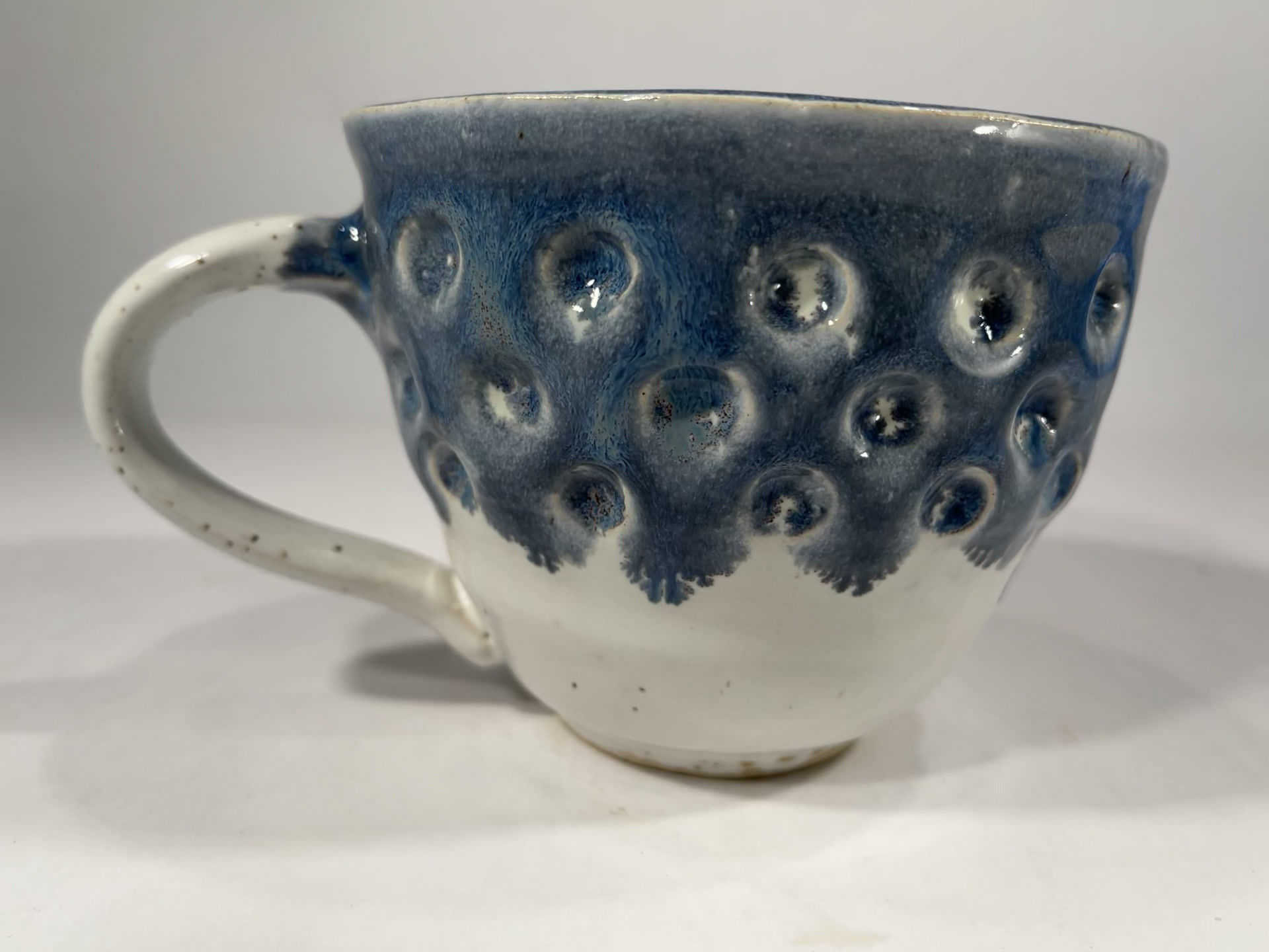 big peacock mug