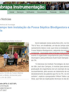 Fossa Séptica Biodigestora Analândia