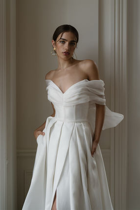 A-linie Brautkleid clean