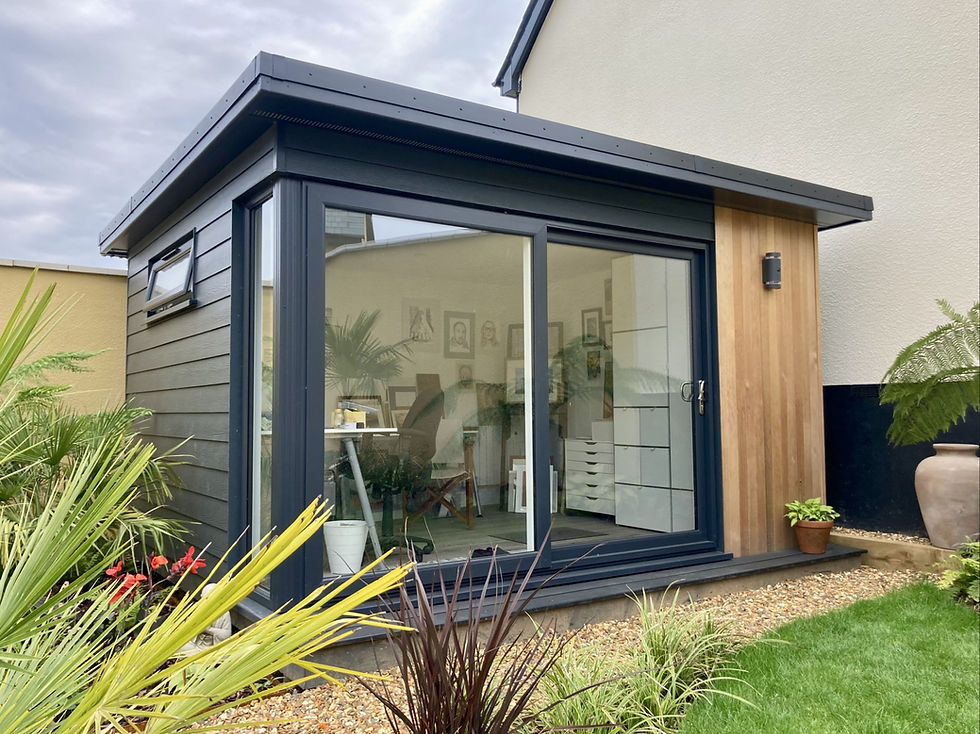 Benefits of using a garden room as an art studio