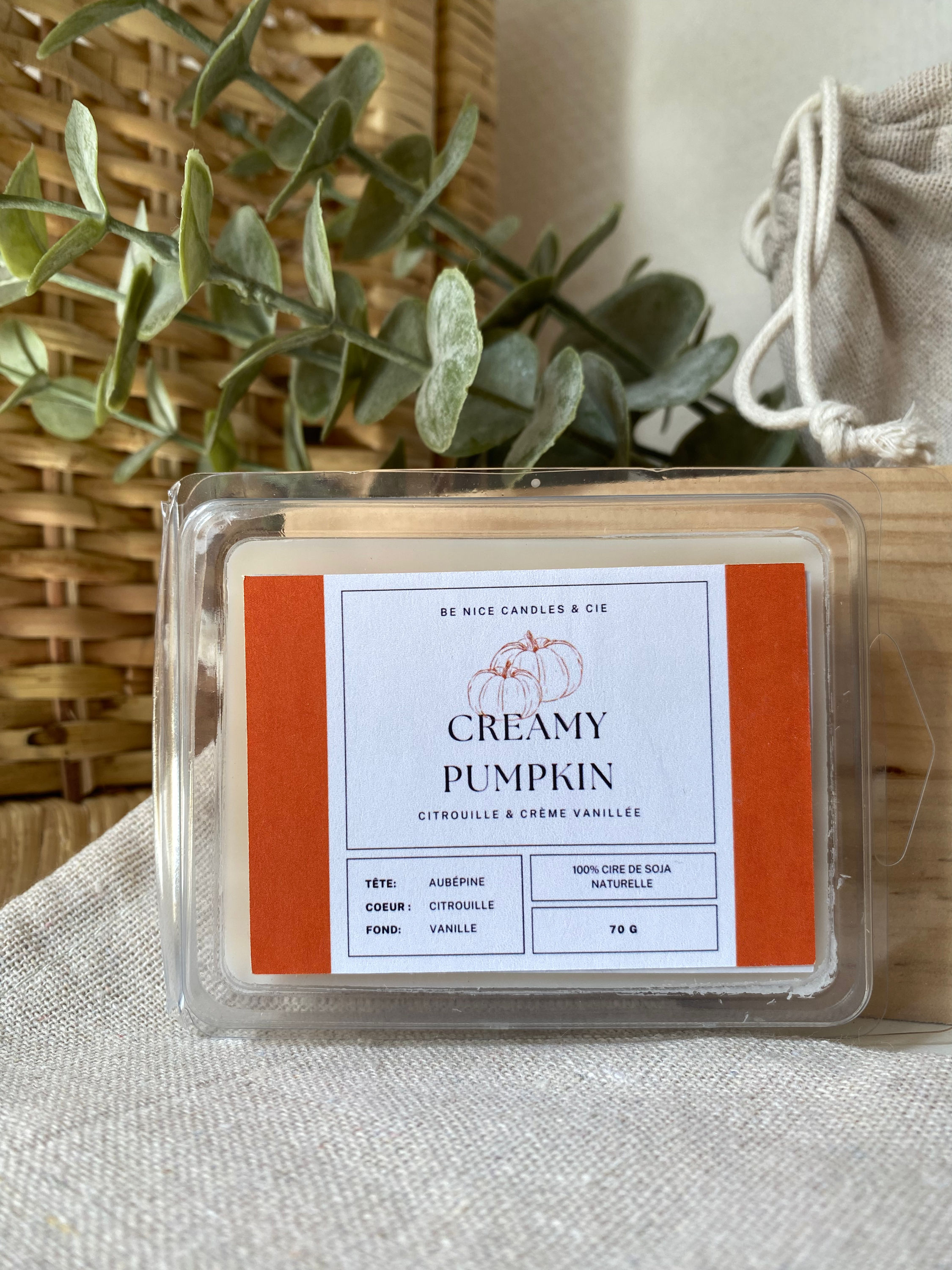 FONDANTS PARFUMÉS - CREAMY PUMPKIN