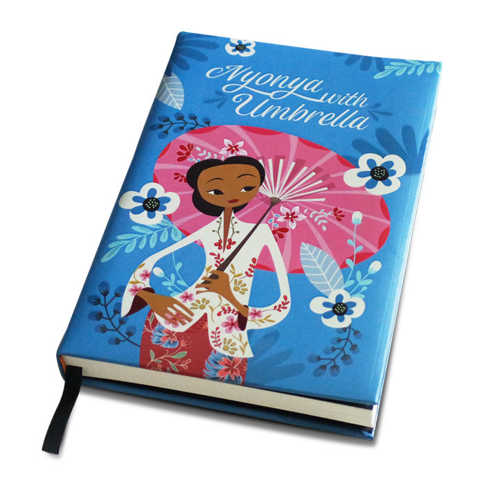 Thumbnail: Notebook Nyonya with Umbrella Peranakan Series