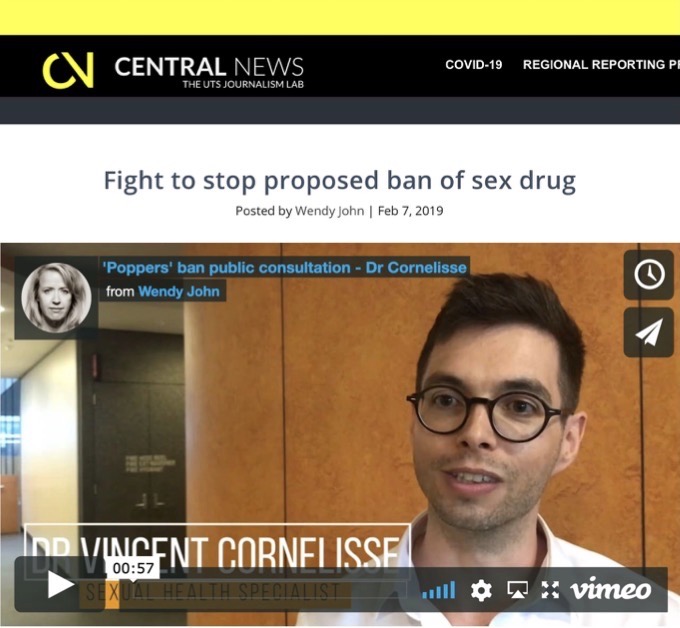 Fight to stop 'poppers' ban