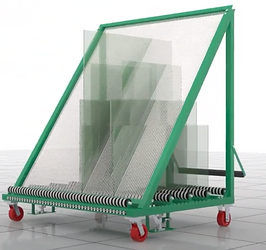 Harp Rack with Roller