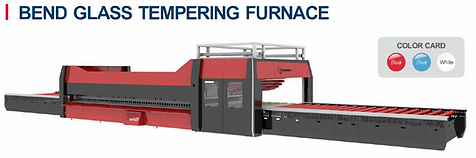 Glass tempering machine