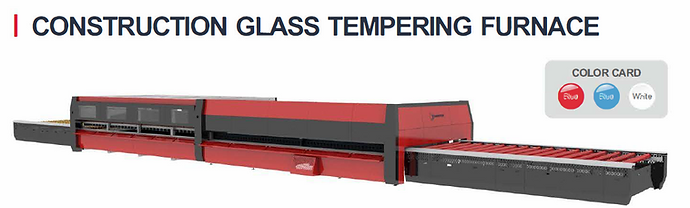 Glass tempering machine