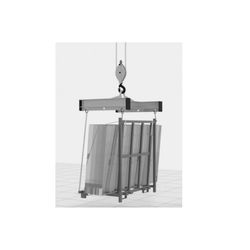 L shape rack for glass