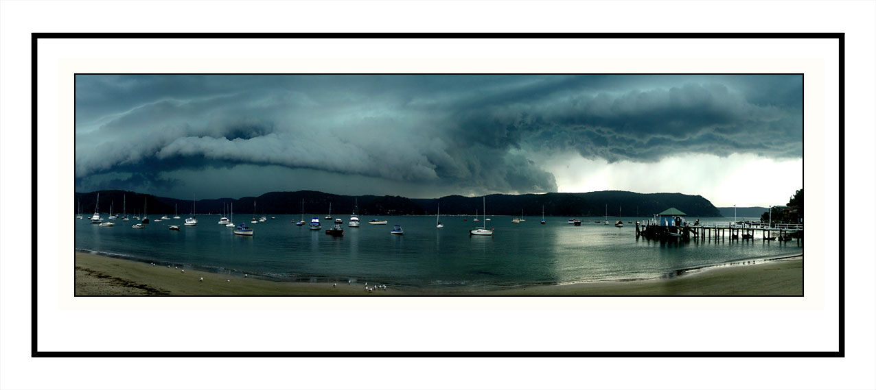 Storm on the Western Foreshore