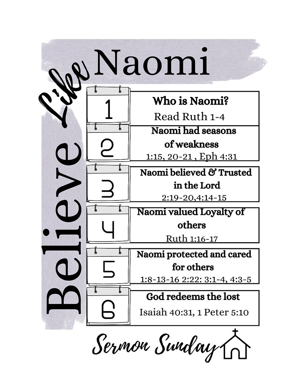 Thumbnail: WOMEN OF THE WORD PDF PRINTABLE