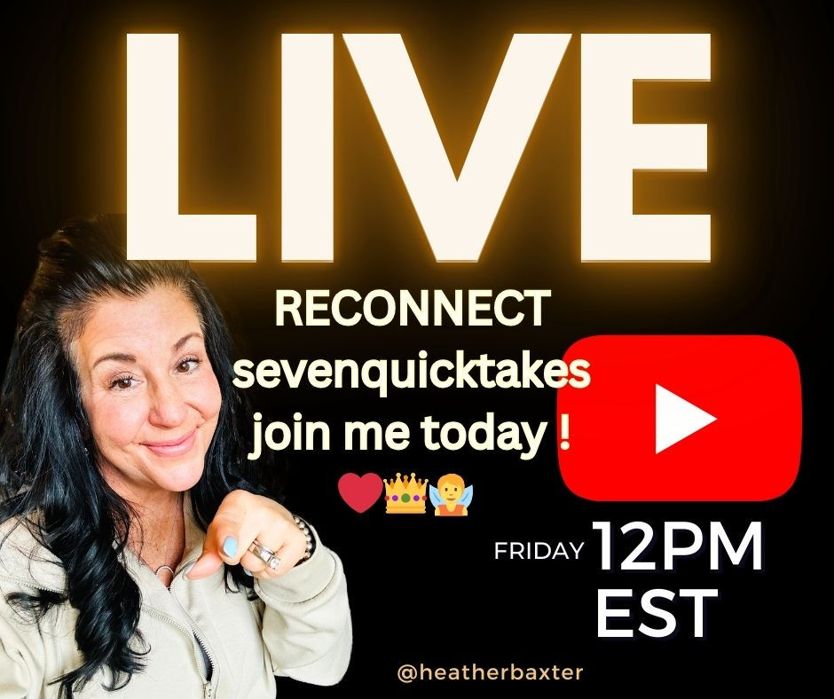 FRIDAY LIVE : 7 Quick Takes Away's 