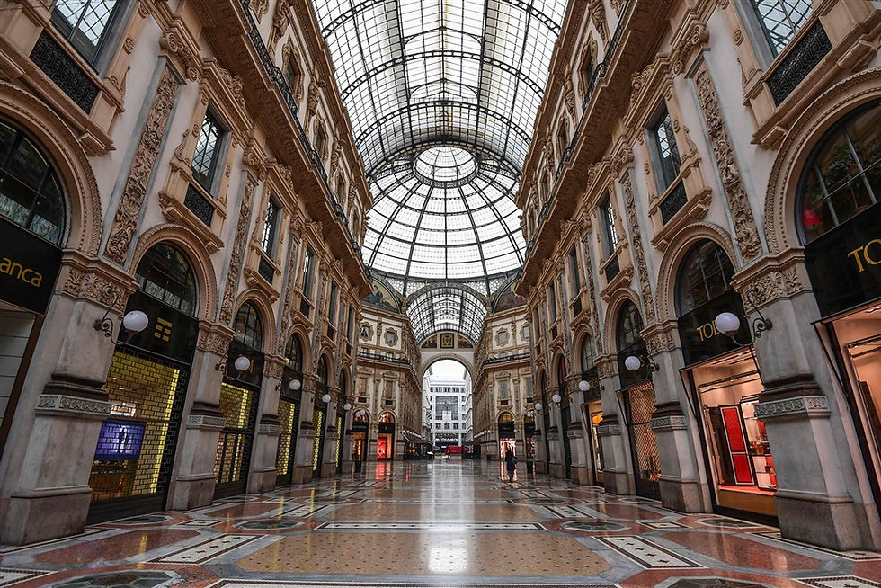 Galleria Vittorio Emanuele, Milano, Italya. Fotoğraf: NBC News