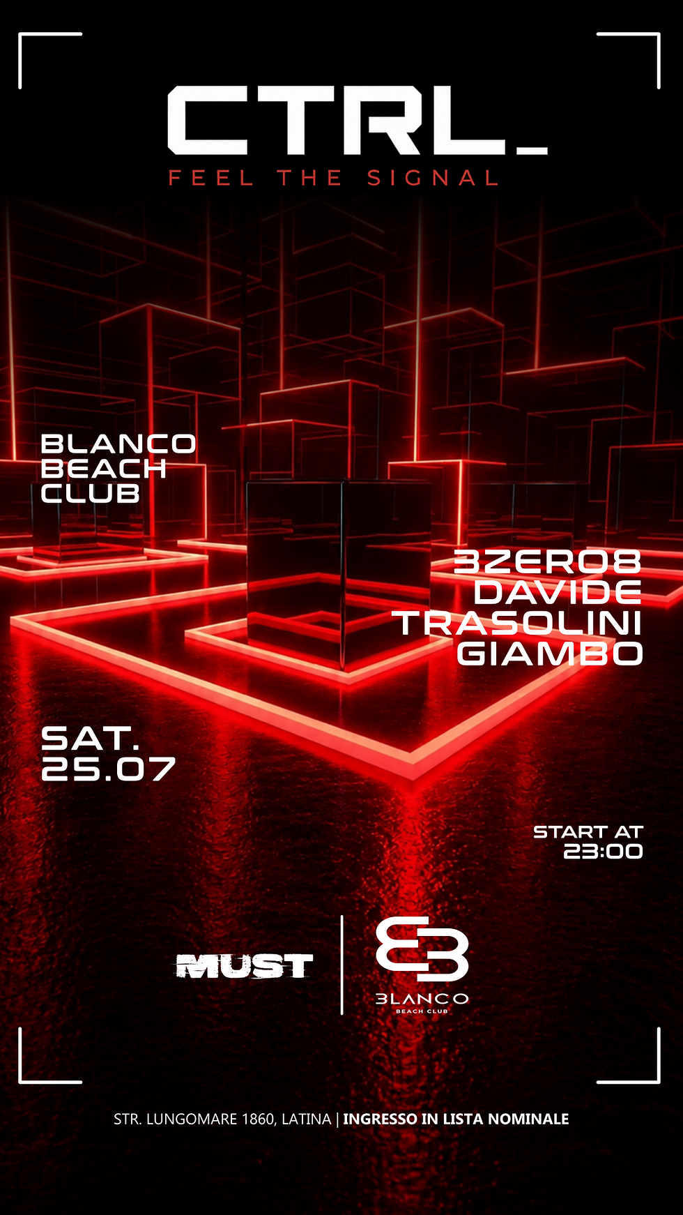 CTRL | Sabato 25 Luglio
