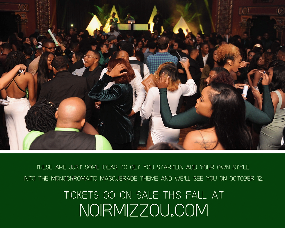 #NOIRMIZZOU 2019 LOOKBOOK
