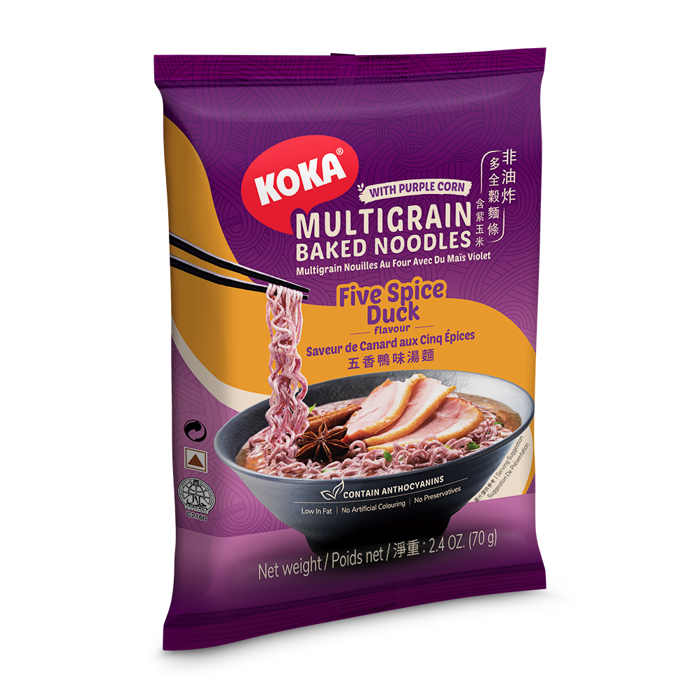 KOKA MULTIGRAIN - PURPLE CORN - FIVE SPICE DUCK - SINGLE PACK