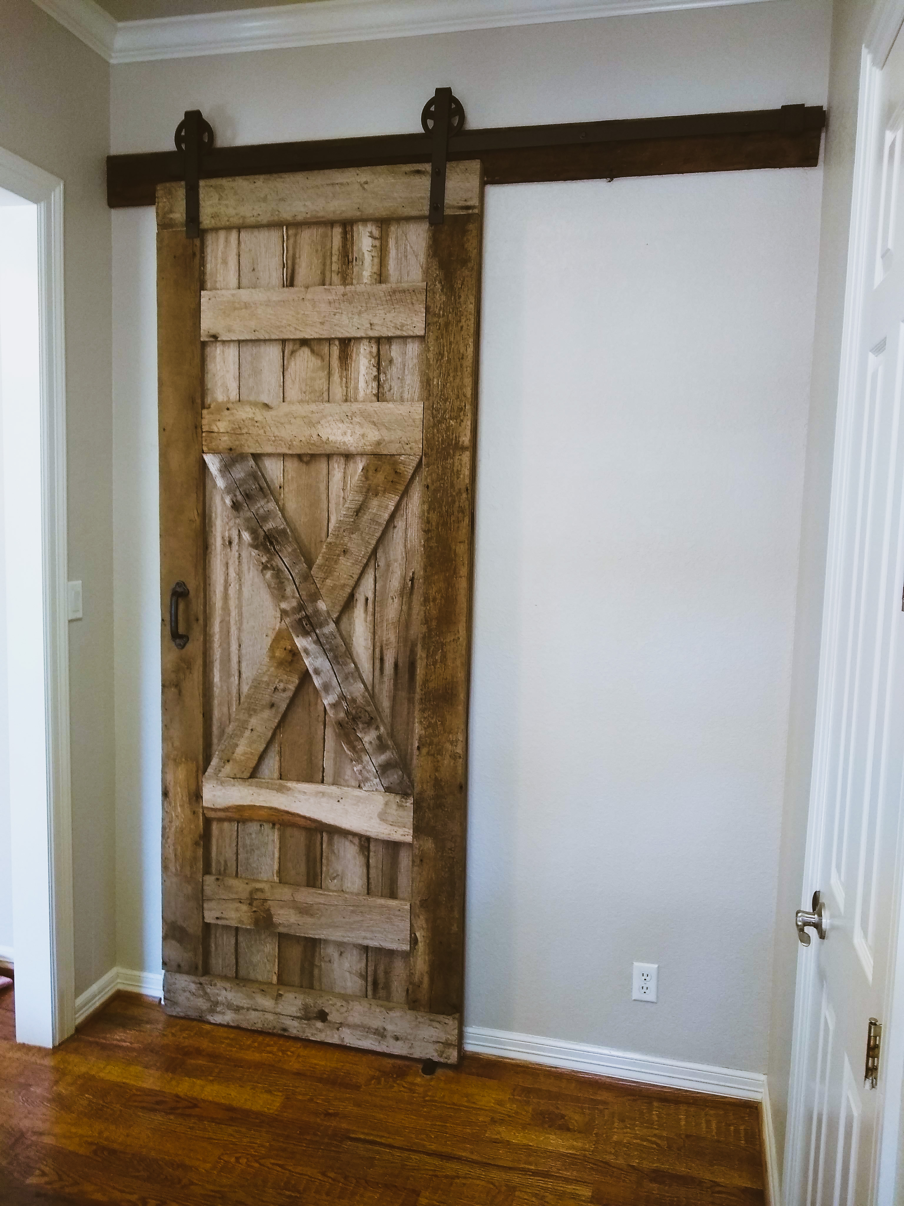 Oak Barn Door