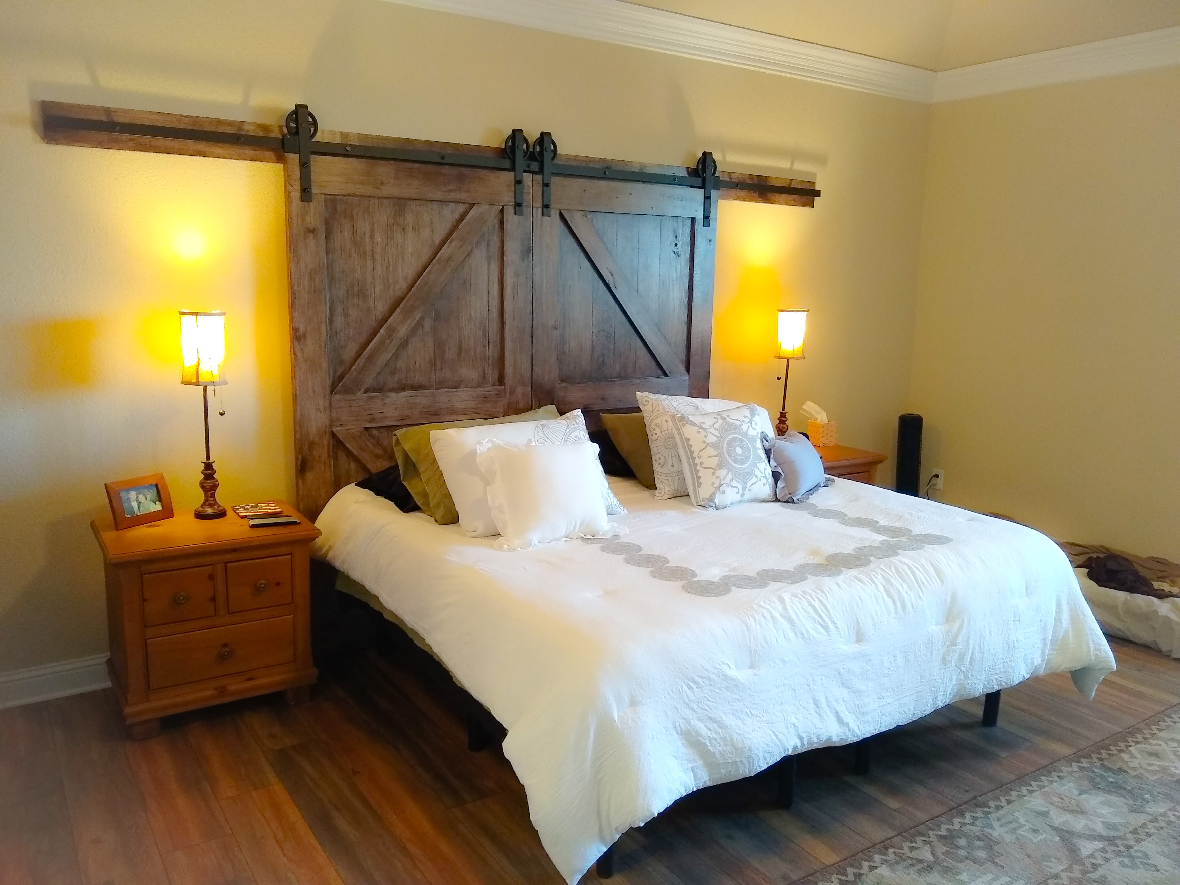 Barn Doors Headboard