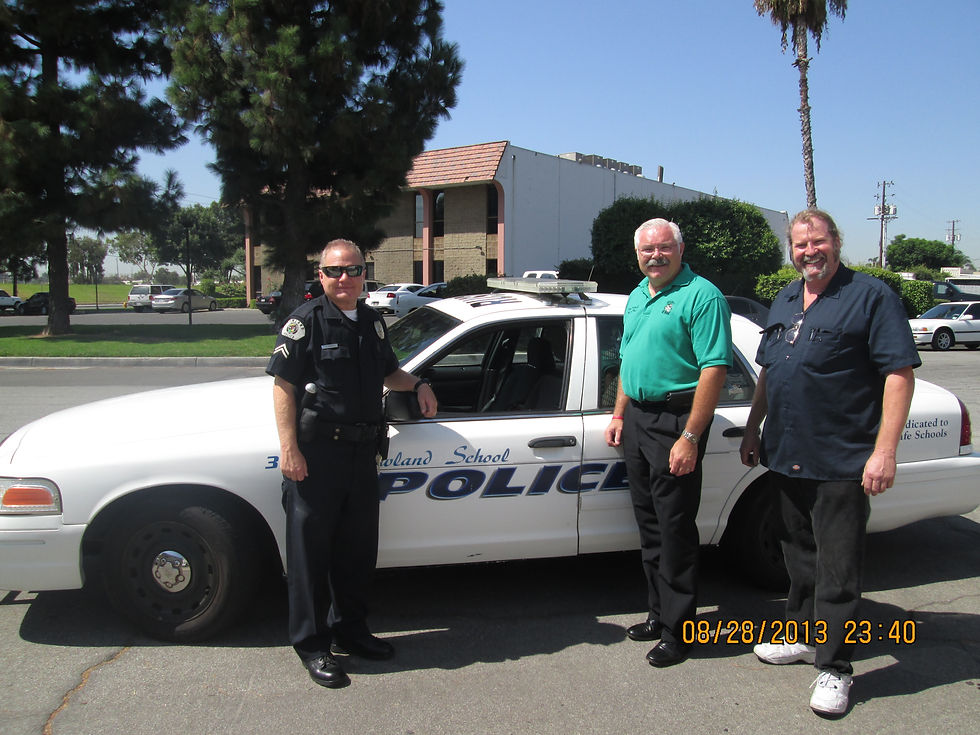 Rowland Unified School District Chief Donald Fernald & Corporal Mike Dresen