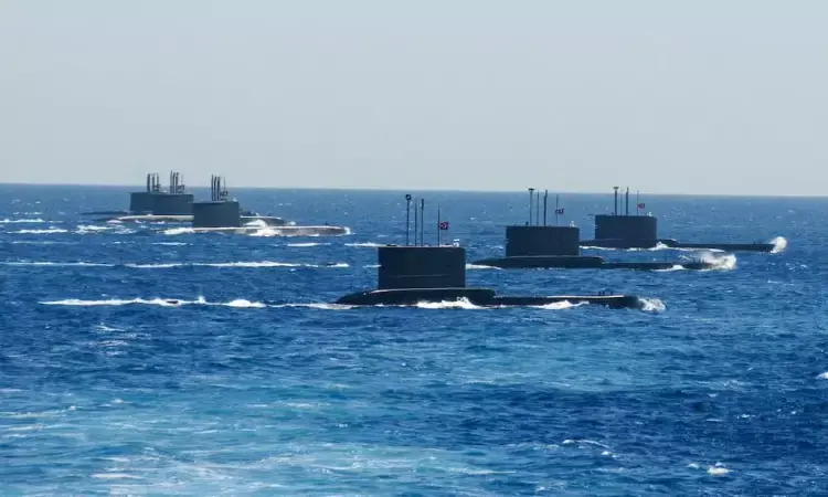 Submarinos Tipo 209 turcos, de los cuales dos estarían a disposición para ser vendidos a la Argentina en el corto plazo.