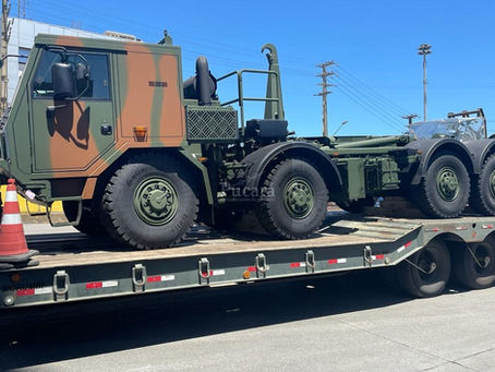 Llegan nuevos camiones Tatra 8X8 para el Ejército Brasileño