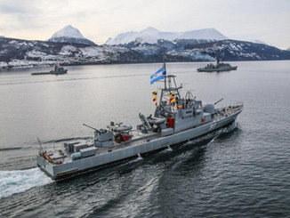 La Armada Argentina en el Sur