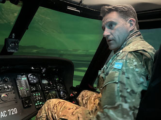 El Ejército Argentino visitó el Centro de Instrucción de Black Hawk en Colombia