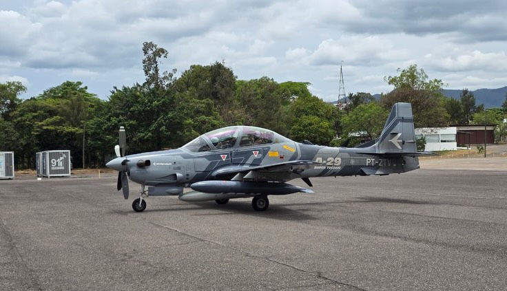 La Fuerza Aérea Hondureña evalúa el Embraer Super Tucano