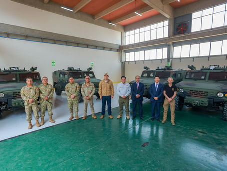 Perú inauguró su primera planta para ensamblaje de vehículos blindados 4×4 y 8×8