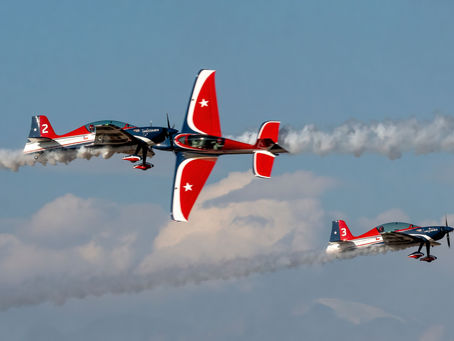 Escuadrillas acrobáticas de la FAB y la FACH se presentarán en FIDAE 2024