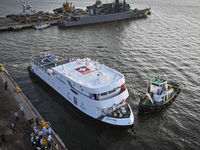 Cotecmar entrega el primer buque hospital construido en Colombia