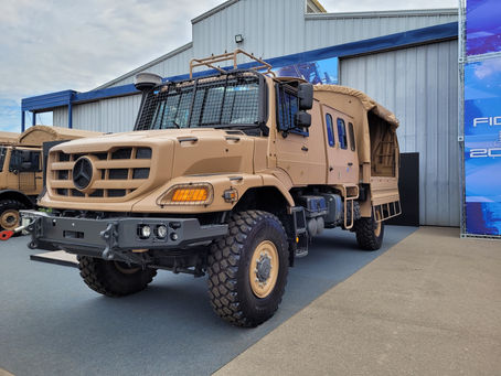 El Ejército de Chile compra 33 camiones Mercedes-Benz Zetros 2036A