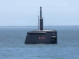 El submarino “Almirante Karam” de la Marina de Brasil completó su primera inmersión estática