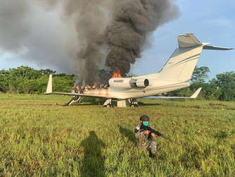 Jets para interceptar vuelos ilegales, el caso de Guatemala