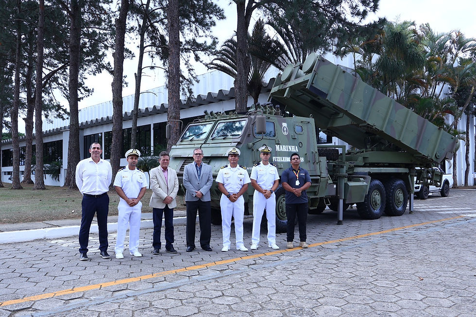 SIATT moderniza el primer vehículo de los Fuzileiros Navais de Brasil para lanzar misiles MANSUP y MANSUP-ER