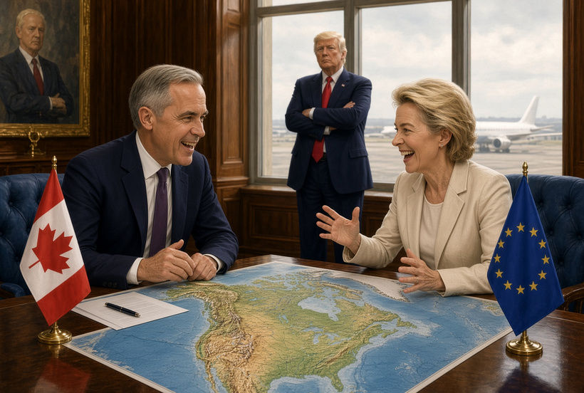 Canadá se arrima a Europa y Trump promete represalias
