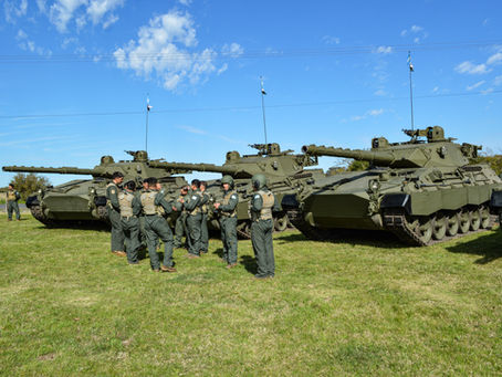 El Ejército Argentino recibió el segundo lote de tanques TAM 2C-A2