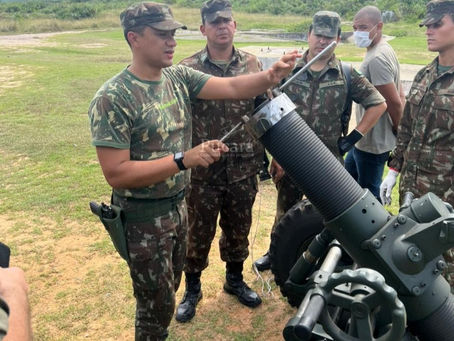 Ejército de Brasil desarrolla reductor de calibre para mortero de 120 mm