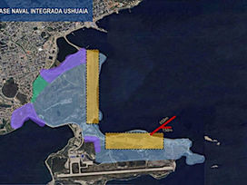 Milei acelera la Base Naval Integrada de Tierra del Fuego y pone al Atlántico Sur en el centro de la estrategia de Defensa