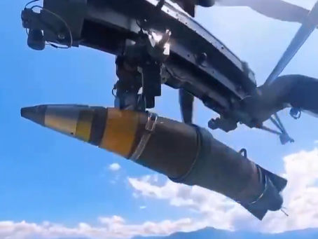 La Armada de Venezuela adapta proyectiles de artillería naval como bombas para helicópteros