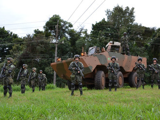 Recordamos la primera operación del VBTP-MSR 6X6 Guaraní en Brasil