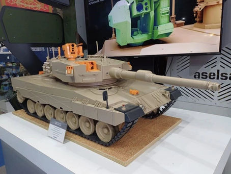 FIDAE 2024: Aselsan modernizará los tanques Leopard 2A4 del Ejército de Chile
