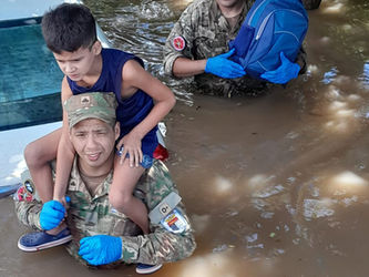 “El cerebro militar es el único capacitado para poder llevar adelante una catástrofe”