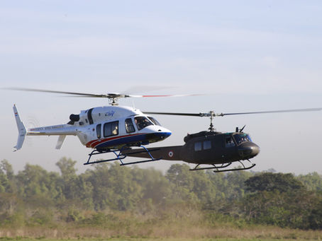 Llegaron a Paraguay los cuatro Bell UH-1H donados por Taiwán