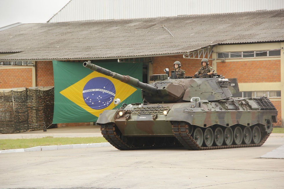 Los primeros Leopard 1A5BR revitalizados se entregan al Exército Brasileiro