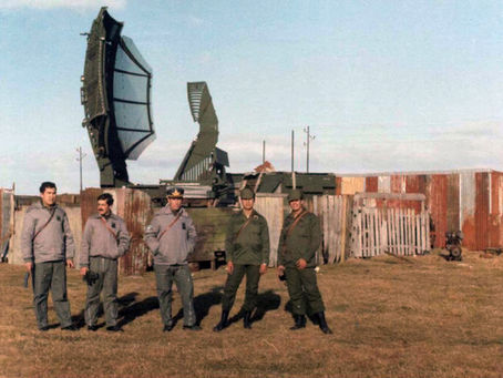 El radar de la Fuerza Aérea Argentina en Malvinas