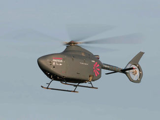 Proteus: creando el futuro helicóptero naval no tripulado