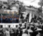 (Arriba a la izquierda) Un estudiante en huelga de hambre con un cartel que dice: "¡Mejor morir que vivir en la Unión Soviética!" (Centro izquierdo) Los manifestantes, algunos con pañuelos, suman su voz a la conversación y ondean las banderas ucranianas prohibidas (Abajo a la izquierda). Varios diputados en el parlamento mostraron su apoyo a las demandas de los estudiantes llevando pañuelos. (Derecha) Los manifestantes frente al parlamento y en la azotea se enfrentan a la policía.