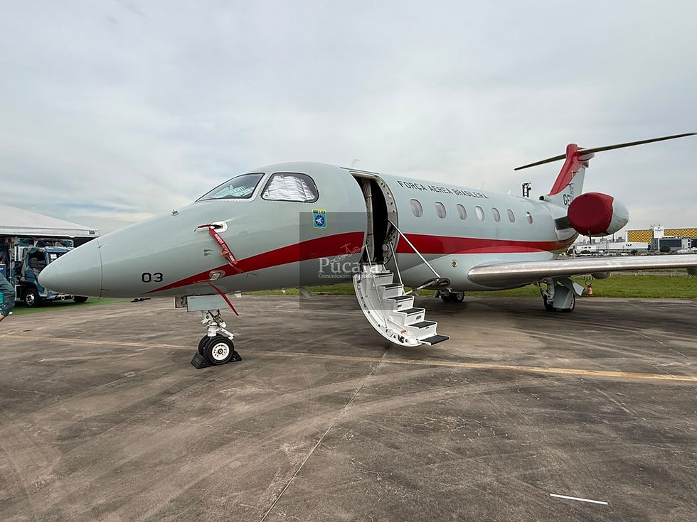 Embraer IU-50: dentro del laboratorio de vuelo de la Força Aérea Brasileira