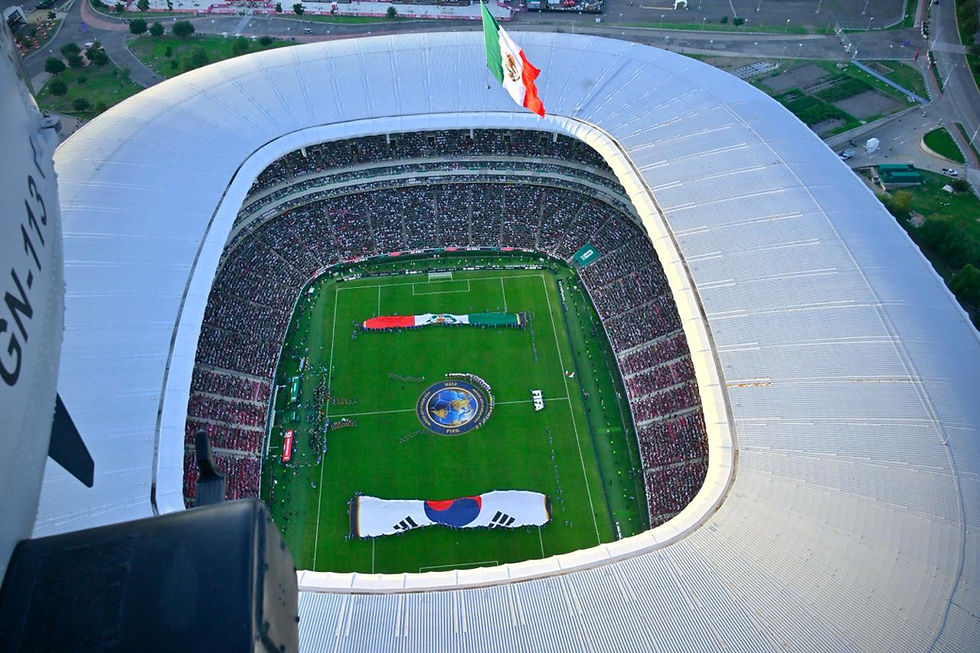 La Fuerza Aérea Mexicana protagonizó un gran despliegue aéreo para la inauguración del Mundial 2026