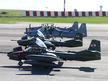 La Fuerza Aérea Uruguaya dio de baja sus Cessna A-37B Dragonfly