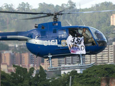 Una foto contra la dictadura chavista